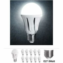 Grafner® LED Leuchtmittel Aluminium Korpus E27 5 Watt 6000K Kaltweiss 10er Set 7 Grafner® LED Leuchtmittel Aluminium Korpus E27 5 Watt 6000K Kaltweiss 10er Set -GRAFNER SHOP 10328770 3