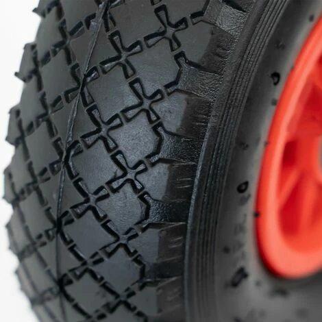 Grafner® Sackkarrenrad Bollerwagenrad 3.00-4 PU Vollgummibereifung FlatFree Kunststoff Felge 5 Grafner® Sackkarrenrad Bollerwagenrad 3.00-4 PU Vollgummibereifung FlatFree Kunststoff Felge – Bild 3