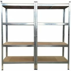 Grafner® Doppel Schwerlastregal 1,60m Werkstattregal 1400kg Traglast -GRAFNER SHOP 10498852 5