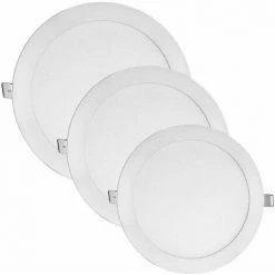 Grafner® LED Panel Rund Kaltweiss Versch. Größen Ø 170 X 12 Mm