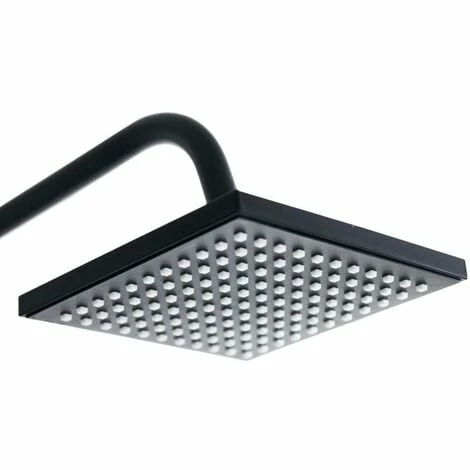 Grafner® Duschgarnitur Mit Regenschauerduschkopf Und Handbrause Duschsäule Schwarz 5 Grafner® Duschgarnitur Mit Regenschauerduschkopf Und Handbrause Duschsäule Schwarz – Bild 3