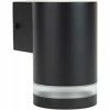 Grafner® Aluminium-Wandlampe Down Außenlampe Schwarz WL10748
