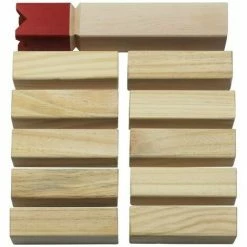 Grafner® Kubb Holzspiel 21 Teiliges Outdoor Spiel -GRAFNER SHOP 20198804 5