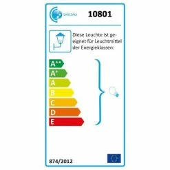 Grafner® Alu Wandlampe WL10801 Wandleuchte Anthrazit Einzeln -GRAFNER SHOP 21609348 5