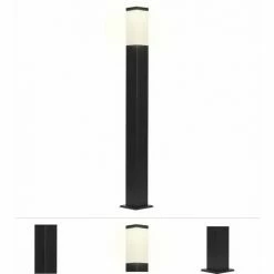 Grafner® Wegleuchte Standleuchte 100 Cm Anthrazit Einzeln