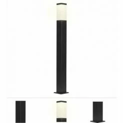 GRAFNER SHOP 10 Grafner® Wegleuchte Standleuchte 100 Cm Anthrazit 2er Set