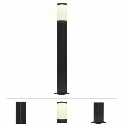 Grafner® Wegleuchte Standleuchte 100 Cm Anthrazit 2er Set 3 Grafner® Wegleuchte Standleuchte 100 Cm Anthrazit 2er Set