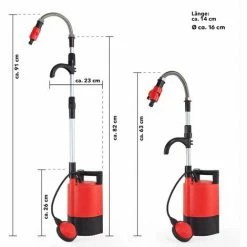 Grafner® Regenfasspumpe Schmutzwasserpumpe Gartenpumpe Regenwasserpumpe 400 Watt RP10811 -GRAFNER SHOP 24081713 3