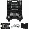 Grafner® Gelenk Ring Ratschen Schraubenschlüssel Satz 12 Teilig RM10872 -GRAFNER SHOP 25410158 1