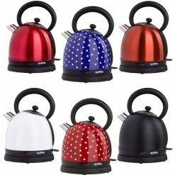 Grafner® Retro Wasserkocher Edelstahl In Verschiedenen Farben Kupfer