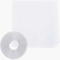 Grafner® Insektenschutz Fliegengitter Fenster 100x100cm Mit Klettband IS10906 Weiß -GRAFNER SHOP 36320299 3