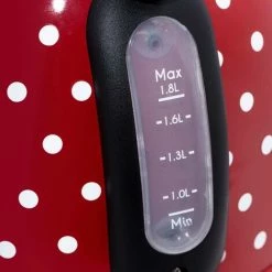 Grafner® Retro Wasserkocher Edelstahl In Verschiedenen Farben Rot Pünktchen -GRAFNER SHOP 48478051 3