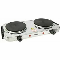 Grafner Edelstahl Doppelkochplatte Feld Herd Heizen Camping Braten Garten Touren -GRAFNER SHOP 55870393 3