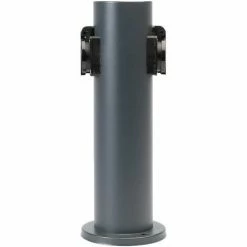 Grafner® Steckdosensäule Anthrazit Mit 2 Außensteckdosen Edelstahl Gartensteckdose Energiesäule -GRAFNER SHOP 57721912 4