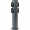 Grafner® Steckdosensäule Anthrazit Mit 4 Außensteckdosen Edelstahl Gartensteckdose Energiesäule -GRAFNER SHOP 57721953 1