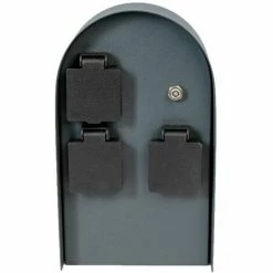 Grafner® Steckdosensäule Anthrazit Mit Dämmerungssensor Edelstahl Gartensteckdose Energiesäule 10 Grafner® Steckdosensäule Anthrazit Mit Dämmerungssensor Edelstahl Gartensteckdose Energiesäule -GRAFNER SHOP 60706247 4