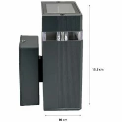 Grafner® LED Aluminium Wandlampe Außenleuchte Innenleuchte 9 Grafner® LED Aluminium Wandlampe Außenleuchte Innenleuchte -GRAFNER SHOP 66090050 3