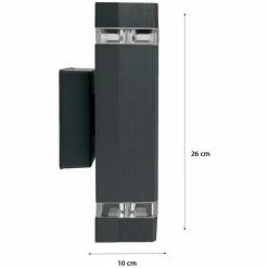 Grafner® LED Aluminium Wandlampe Außenleuchte Innenleuchte -GRAFNER SHOP 66094674 3