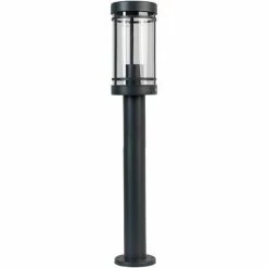 GRAFNER SHOP 28 Grafner® Edelstahl Wegleuchte Gartenlampe 80cm Standleuchte Anthrazit