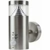 Grafner® Edelstahl Wandlampe Mit Bewegungsmelder 108WBPIR Leuchte Mit Integrierten LED Leuchtmittel -GRAFNER SHOP 9992041 1