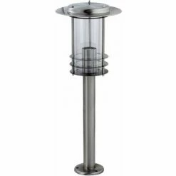 Grafner® Edelstahl Wegleuchte 17S08 Gartenlampe 80cm Standleuchte Einzeln