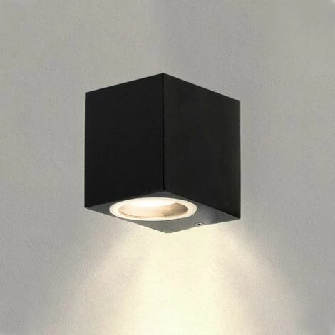 Grafner® Aluminium Wandlampe 37SQWB Wandleuchte Lichtschein Down/Unten In Schwarz 5 Grafner® Aluminium Wandlampe 37SQWB Wandleuchte Lichtschein Down/Unten In Schwarz – Bild 3