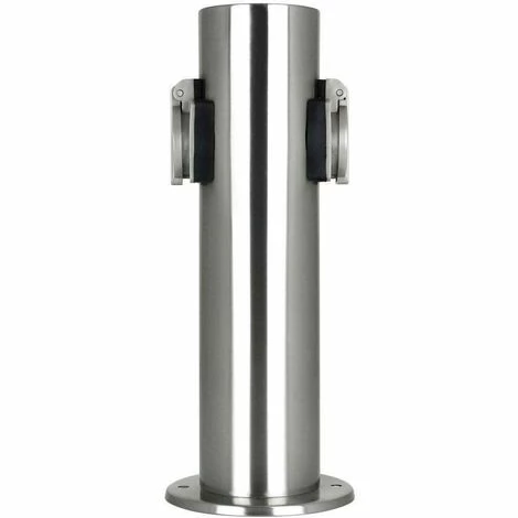 Grafner® Edelstahl Steckdosensäule Mit 2 Außensteckdosen Gartensteckdose Energiesäule 4 Grafner® Edelstahl Steckdosensäule Mit 2 Außensteckdosen Gartensteckdose Energiesäule – Bild 2