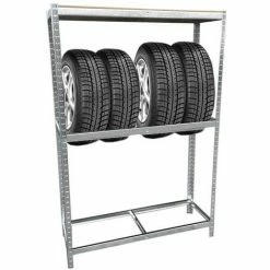 Grafner® Reifen Schwerlastregal 1,80m Werkstattregal 795kg Traglast Reifenregal Für 8 Reifen -GRAFNER SHOP 9992178 4