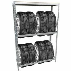 Grafner® Reifen Schwerlastregal 1,80m Werkstattregal 795kg Traglast Reifenregal Für 8 Reifen -GRAFNER SHOP 9992178 5