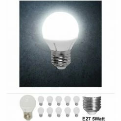 Grafner® LED Leuchtmittel E27 5 Watt 6000K Kaltweiss Einzeln