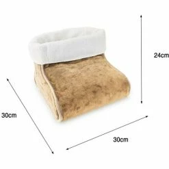 Grafner® Fußwärmer Elektrisches Wärmekissen In Braun Fußwärmegerät Fußsack -GRAFNER SHOP 9994574 2