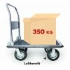 Grafner® Plattformwagen Tragkraft 350kg Transportwagen Lagerwagen Transportkarre