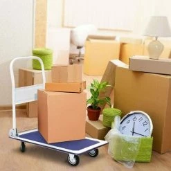 Grafner® Plattformwagen Tragkraft 350kg Transportwagen Lagerwagen Transportkarre -GRAFNER SHOP 9994606 3