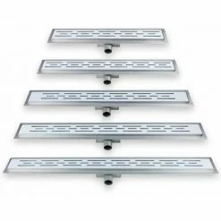 Grafner® Edelstahl Duschrinne Bodenablauf Siphon Ablaufrinne Für Dusche 90 Cm