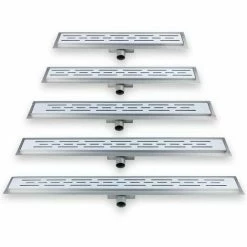 Grafner® Edelstahl Duschrinne Bodenablauf Siphon Ablaufrinne Für Dusche 90 Cm -GRAFNER SHOP 9995528 3