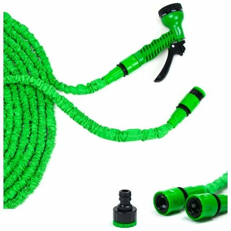 Grafner® Flexibler 1/2" Gartenschlauch Inkl. 7 Funktionen Brause 7,5m - 45m 30 Meter 6 Grafner® Flexibler 1/2" Gartenschlauch Inkl. 7 Funktionen Brause 7,5m - 45m 30 Meter – Bild 4